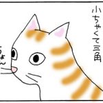 黒ネコの鼻の4コマ猫漫画
