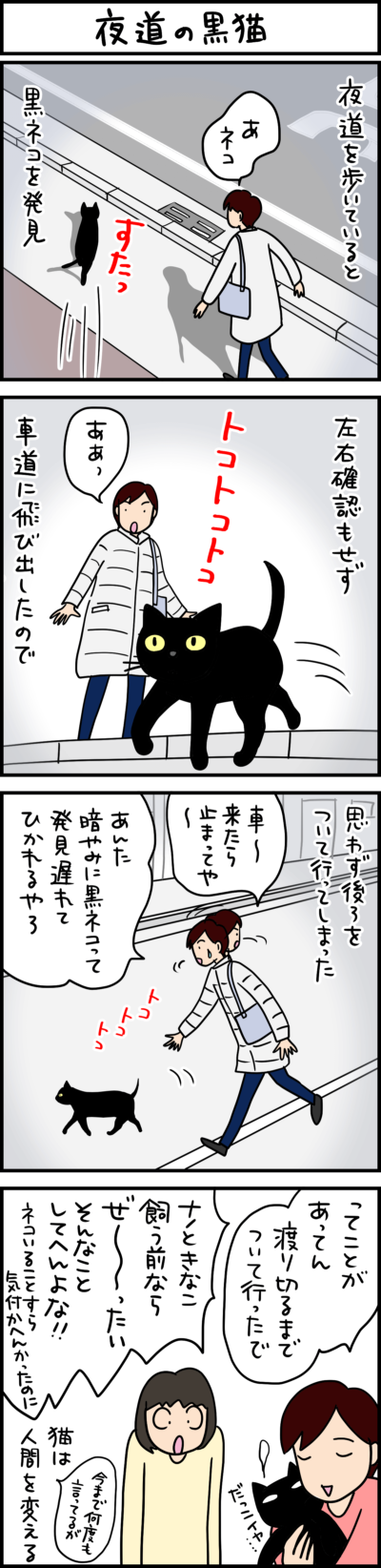猫の4コマ漫画