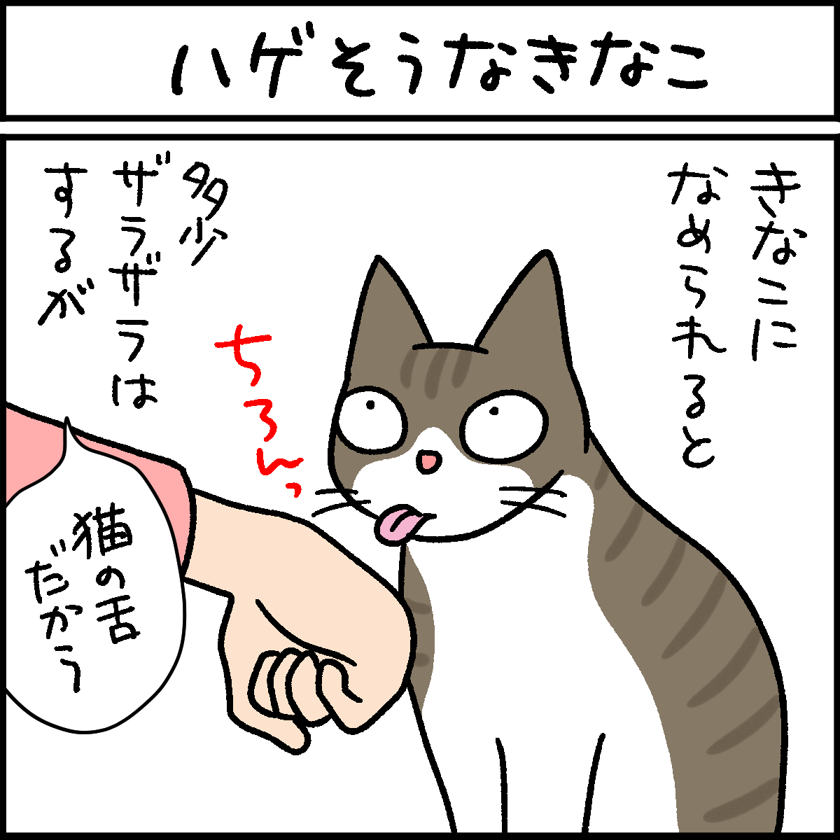 ハゲそうなきなこ 4コマ猫漫画 ナノトクラス